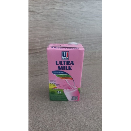 

susu ultramilk stroberi 125ml