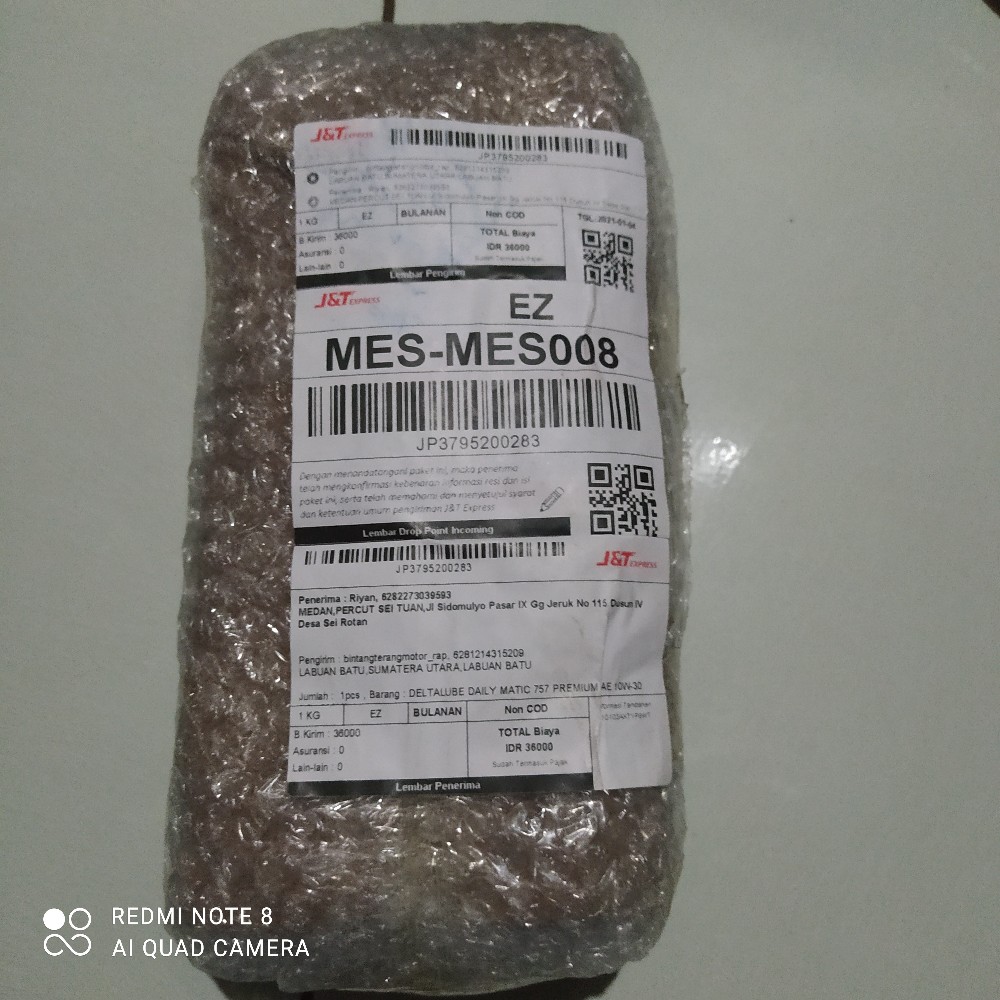 Deltalube Daily Matic 757 Premium Sae 10w-30 0,8 / 800ml