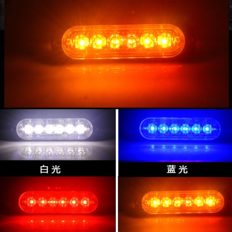 Lampu Belakang / Rem / Sein 6-led Untuk Mobil