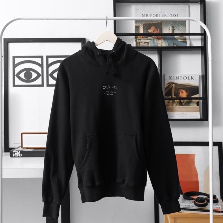 Terlaris.. CULTURE BASIC | HOODIE BLACK OG