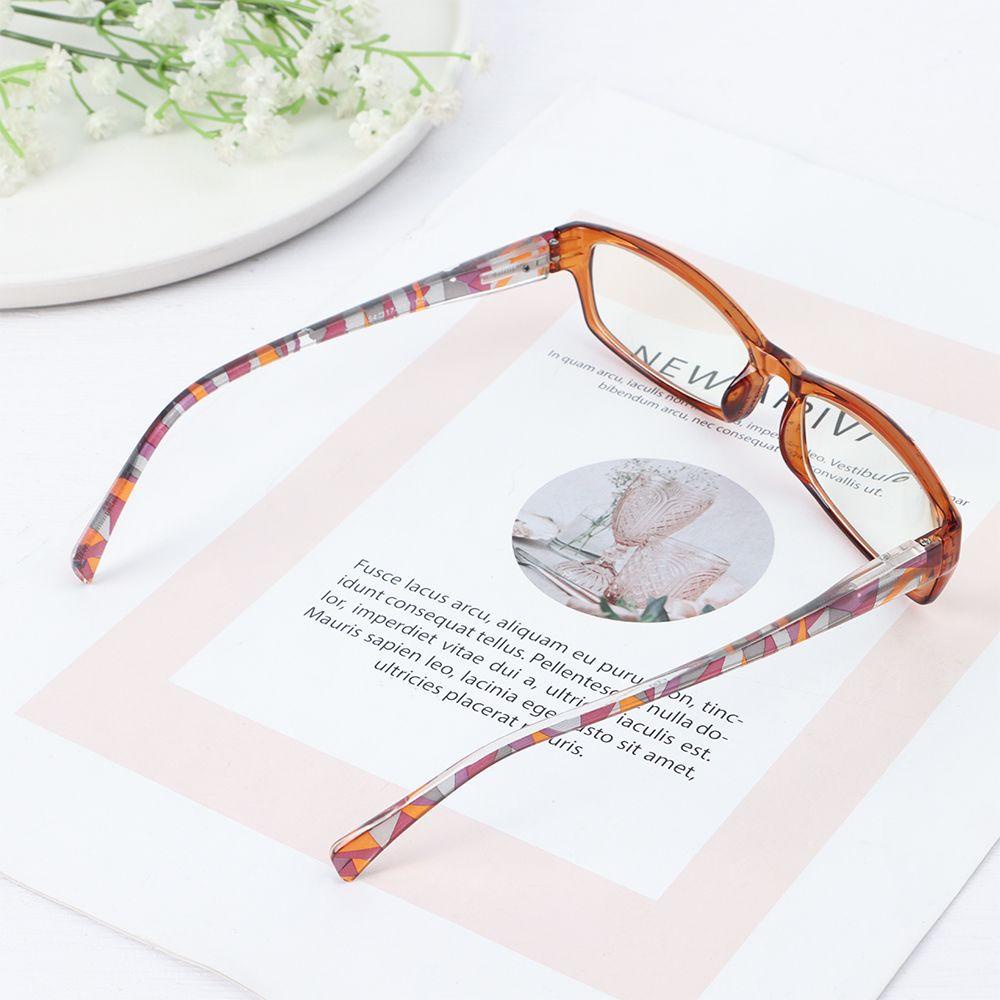 Nanas Anti-Cahaya Biru Kacamata Fashion Printing Vintage Klasik Presbyopia Eyewear