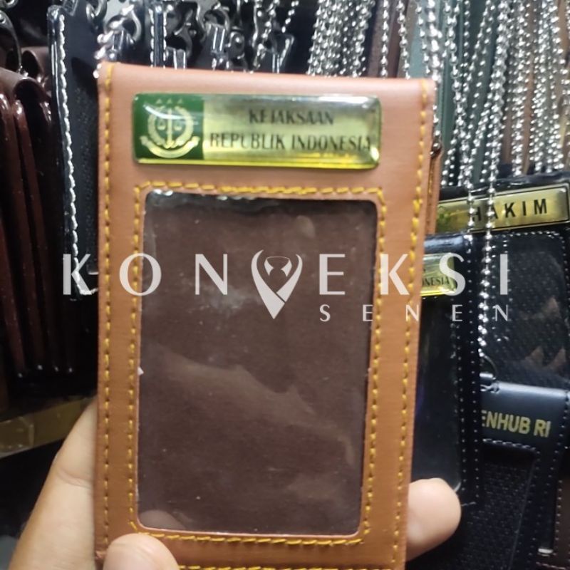 

gantungan kulit id card kejaksaan republik indonesia