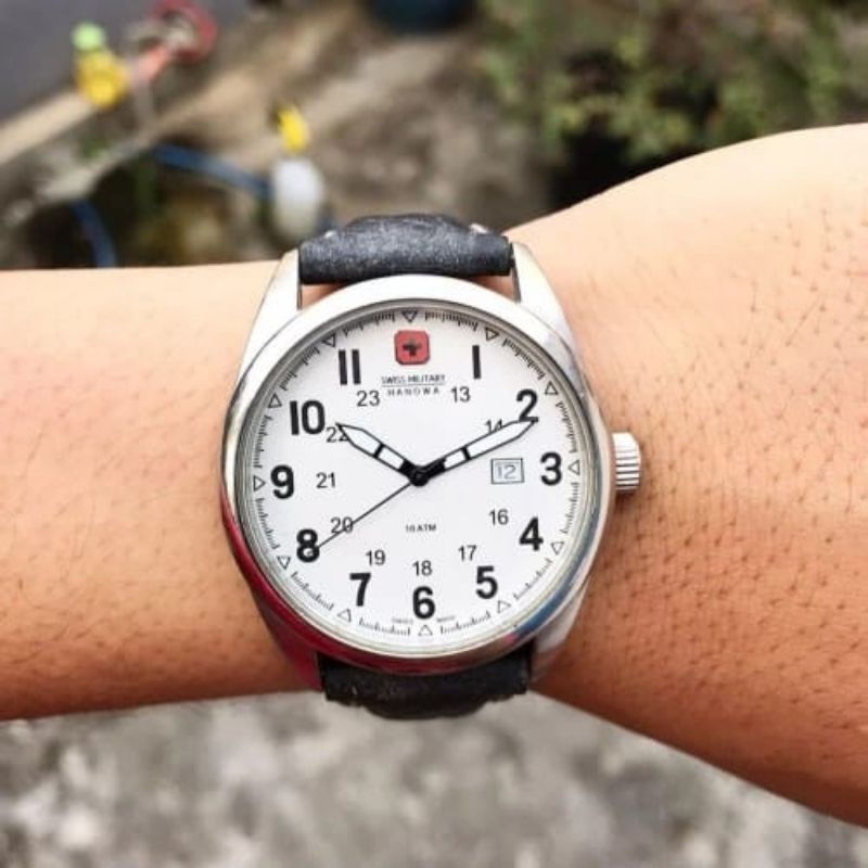 jam tangan original Swiss military Hanowa