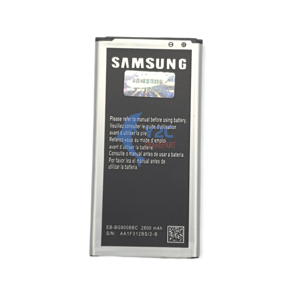 BATERAI SAMSUNG GALAXY S5 / G900 / G900F / EB-BG900BBC ORIGINAL OEM / BATRE / BATERE / BATRAI / BATREI / BATU