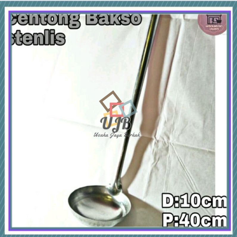 Irus cintung centong sendok kuah sayur Irus bakso Centong bakso stainless