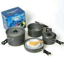 Cooking set DS 500 DS 308 SY 300 Alat Masak Camping Gunung