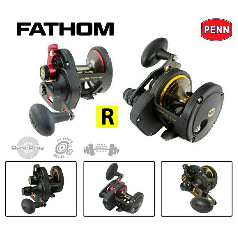 ORIGINAL REEL PENN FATHOM FTH - 15LD - 30LD - 15LD2 - 25NLD2 - 30LD2 - OVERHEAD