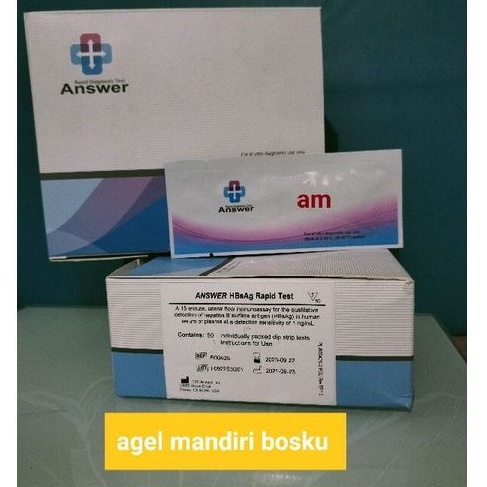 HbsAg Answer Strip