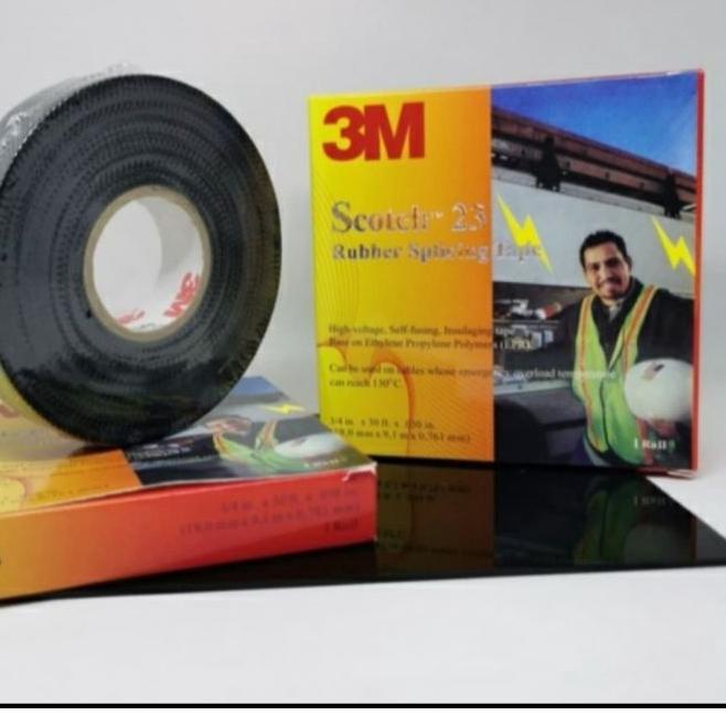 

Ayo Beli ♡ 3M Isolasi Rubber Scotch 23 Splicing Tape``