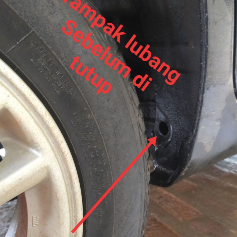 Viral  Karet Tutup Lobang Spakbor Belakang Avanza Xenia