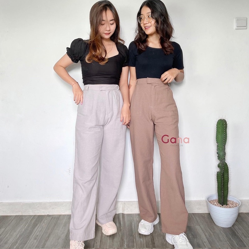 KULOT LINEN HIGHWAIST / ANGEL LINEN CULLOTE