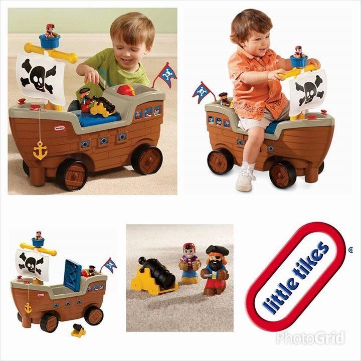 Sewa Little tikes play n scoot pirate ship