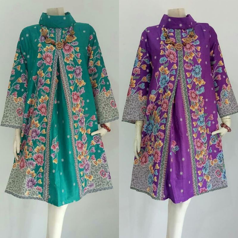 GROSIR TUNIK BATIK NAMIRA MODERN / SERAGAM KANTOR TUNIK NAMIRA