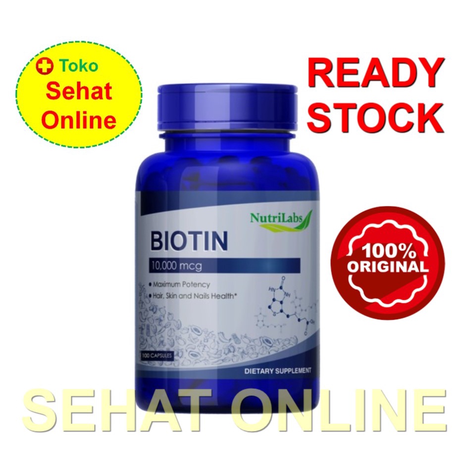 Nutrilabs Biotin 10000 mcg USA