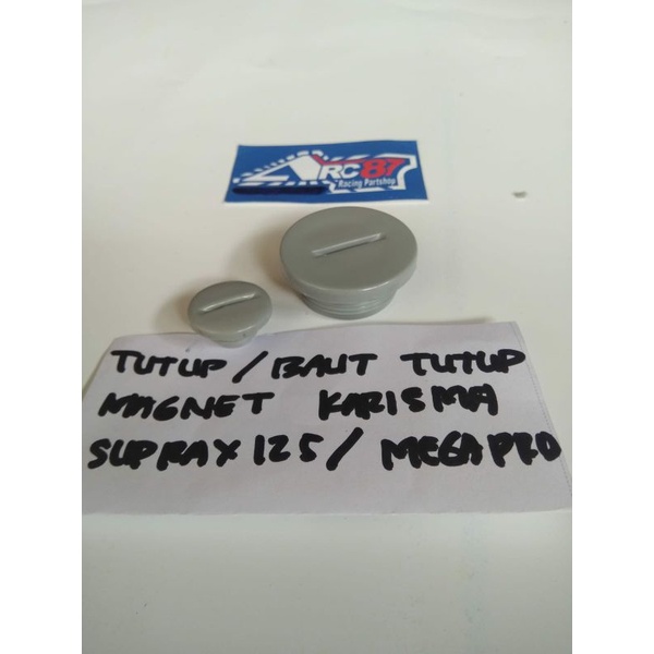 TUTUP / BAUT TUTUP MAGNET KHARISMA SUPRA X 125 MEGAPRO.