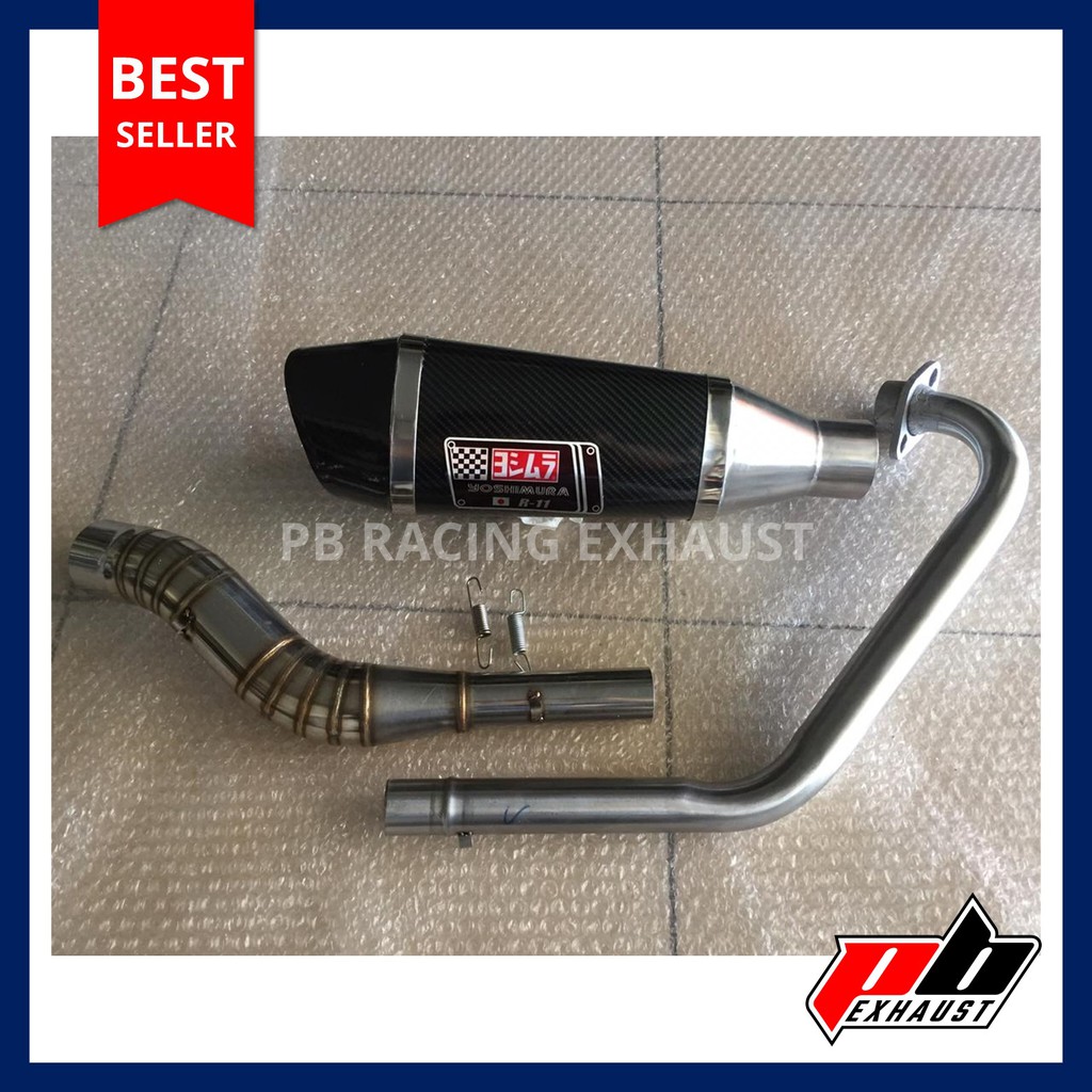 Knalpot Racing Yoshimura R11, Motor R15, GSX, Nmax, PCX, CBR 150R, CBR 250R, Vario, Ninja 250