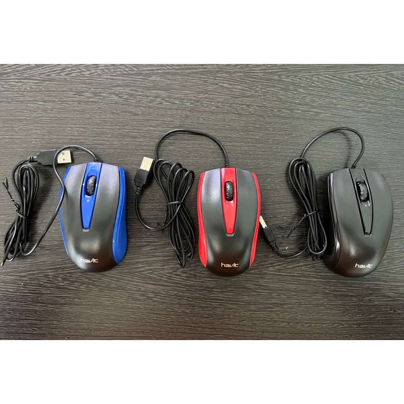 Mouse Havit MS871 MS-871 Optical USB Mouse Kabel 1200DPI