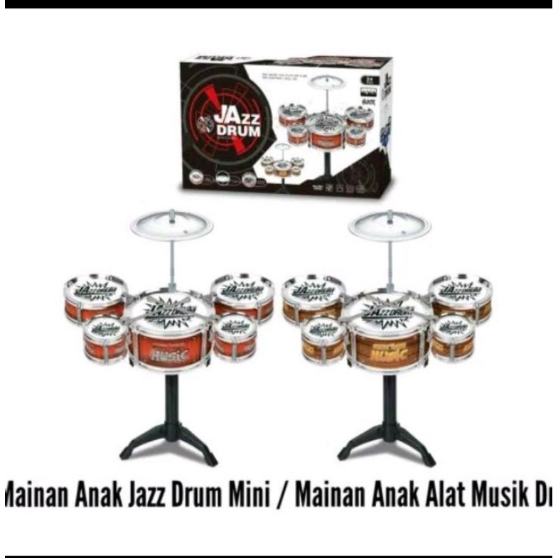 MAINAN ALAT MUSIK JAZ DRUM MINI/MAINAN ALAT MUSIK DRUM