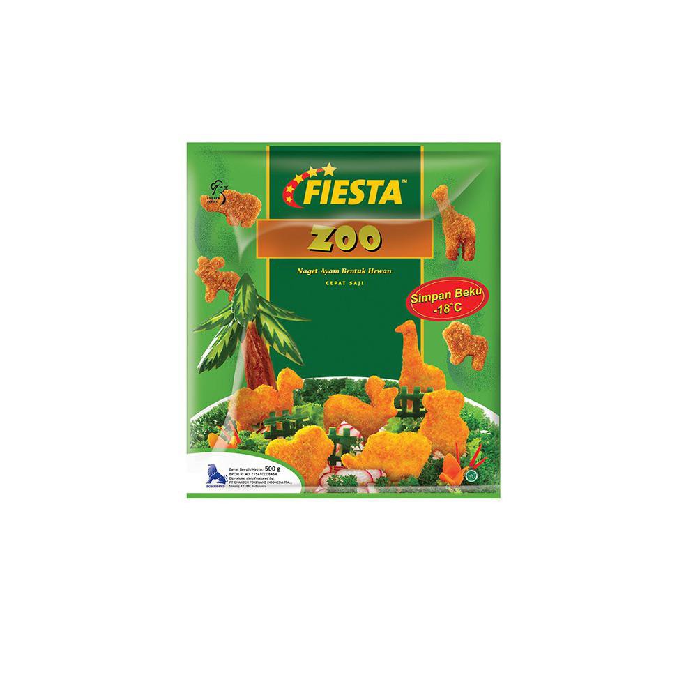 

{BISA COD} Fiesta Paket Nugget Zoo Makanan Instan 500 G (3 Pcs) HEMAT [Kode 1|Kode 2|Kode 3|Kode