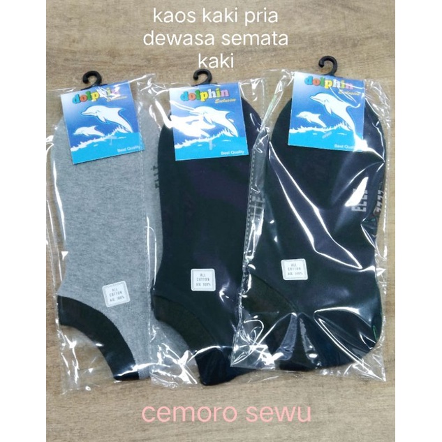 kaos kaki semata kaki dewasa pria