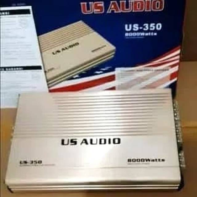 POWER MOBIL MURAH 4 Channel 8000 Watt US Audio US-350