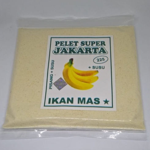 Umpan Pancing Pelet Super Jakarta/Pisang Susu