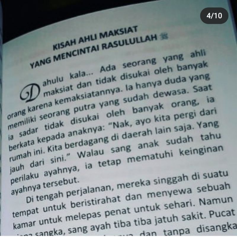 kisah motivasi para pecinta Rosulullah