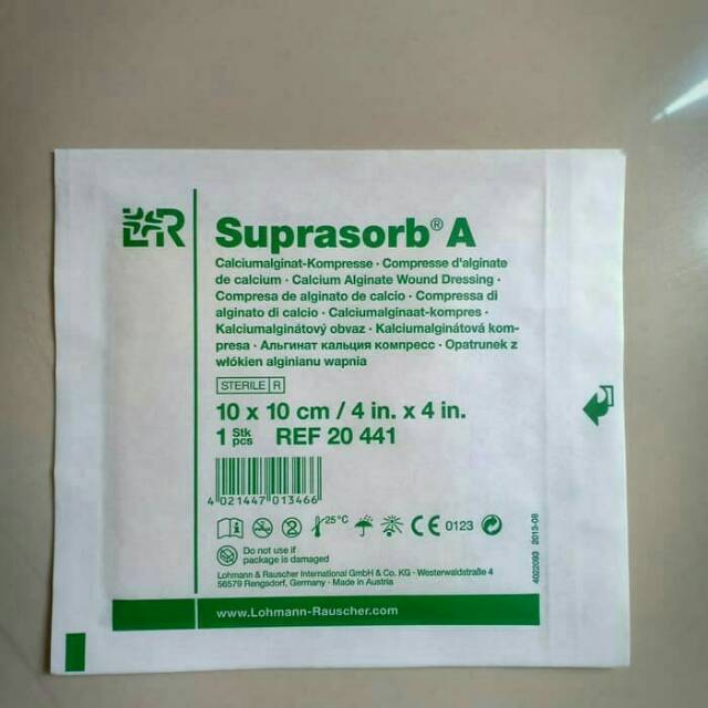 suprasorb a calsium alginate, SUPRASORB A