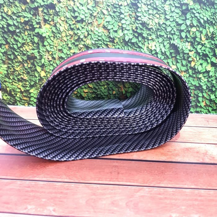 SILL PLATE CARBON LEBAR 5CM X 3 METER LIS KARBON ANTI LECET - SPC724