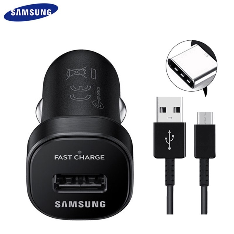 Charger Mobil Samsung Car Charger Samsung S8 A5 A7 Fast Charging Type C Saver Mobil