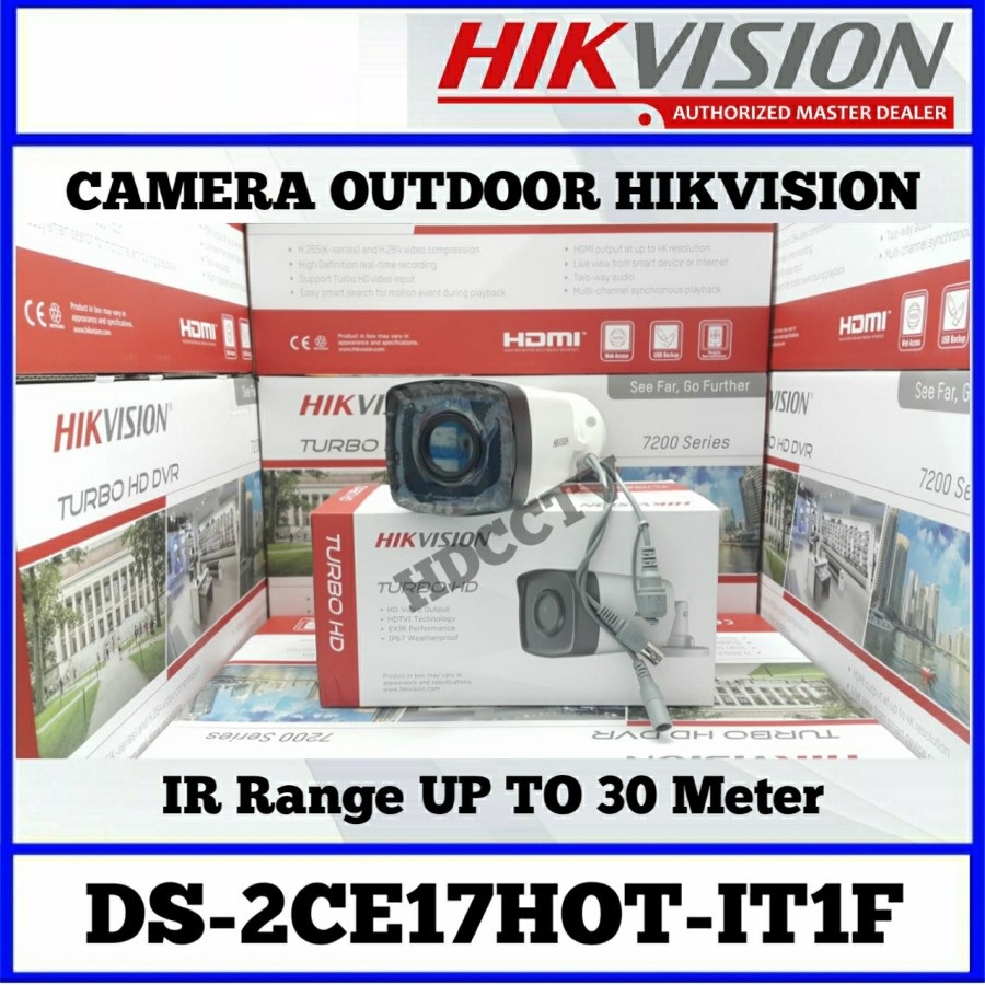 Kamera CCTV HIKVISION 5MP Outdoor DS-2CE17H0T-IT1F
