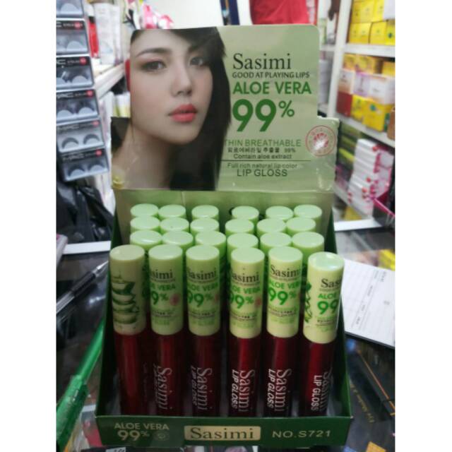 Liptint Sasimi Aloe vera 24pcs