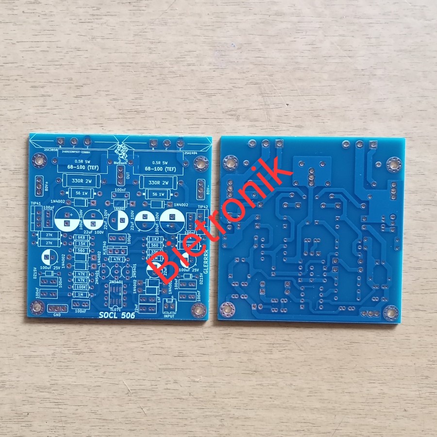 PCB SOCL 506 Amp Dauble layer