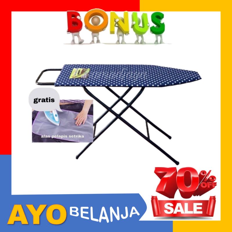 MEJA SETRIKA BERDIRI MEJA SETRIKA LIPAT