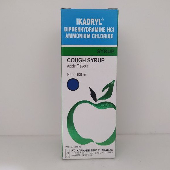 

IKADRYL RASA APEL SIRUP 100 ML ikadril