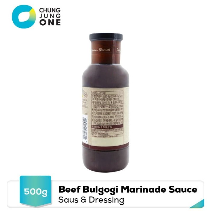 

Fe08774g Chung Jung One - Beef Bulgogi Marinade Sauce 500 Gr F3E1F111