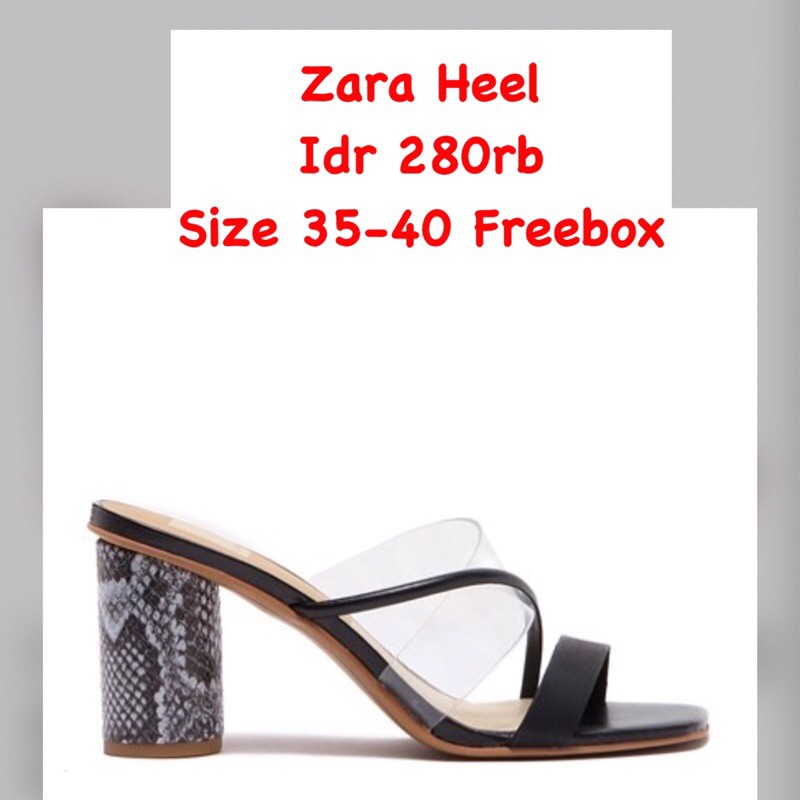 Sendal Zara Heel