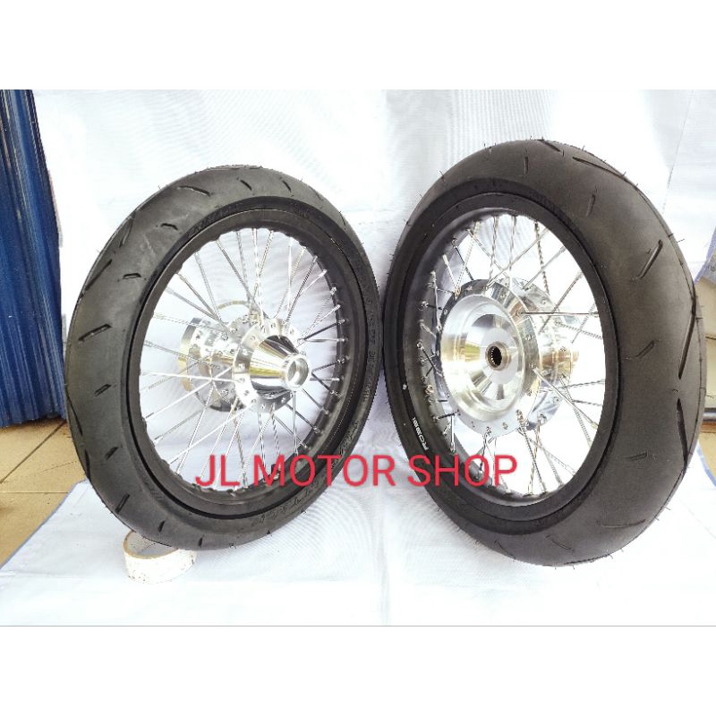 PAKET VELG JARI JARI NMAX OLD NEW NMAX PCX 150 PCX 160 ADV AEROX VARIO 125 150 BEAT SCOOPY GENIO MIO M3 FINO XRIDE XEON SOUL GT FREEGO FAZZIO RING 14 PLUS BAN LUAR DALAM