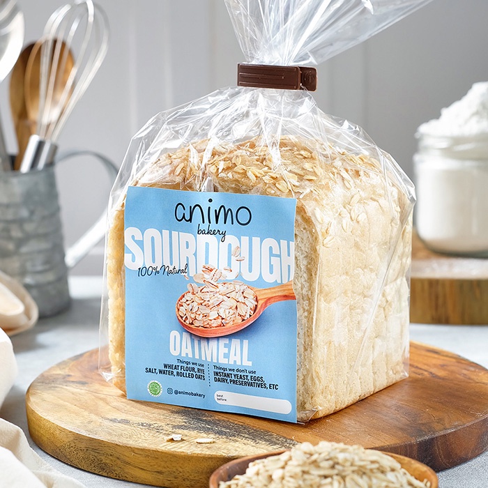 

Animo Bakery Sourdough Toast - Oatmeal