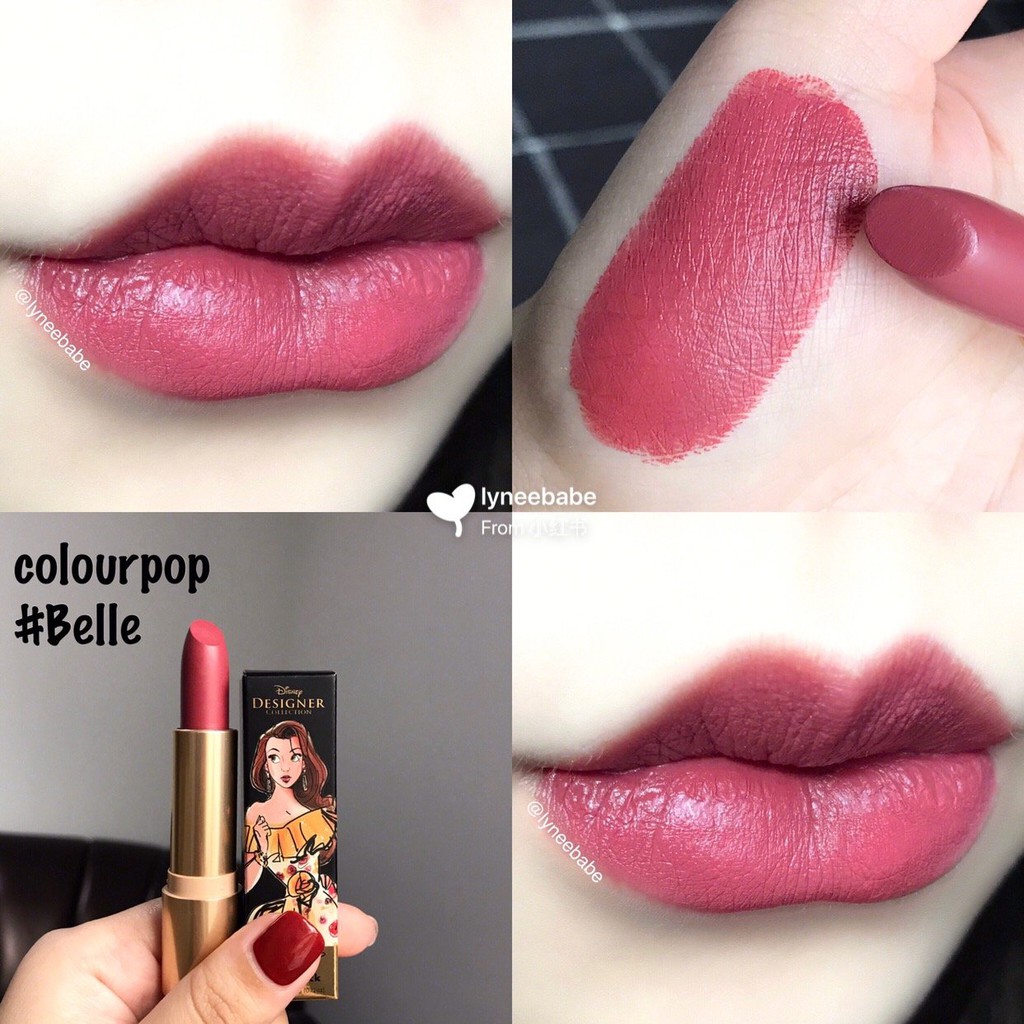 disney princess lipstick colourpop