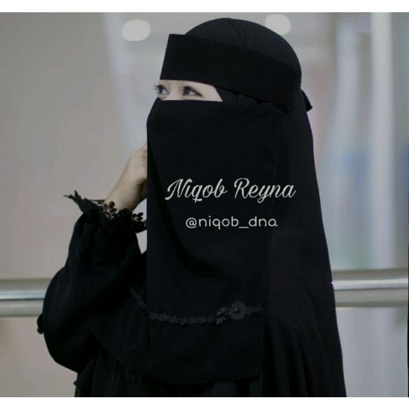 Niqob Bandana Reyna Original Produk Niqob Temboro Niqob Murah Cadar Temboro  Sabila Hijab
