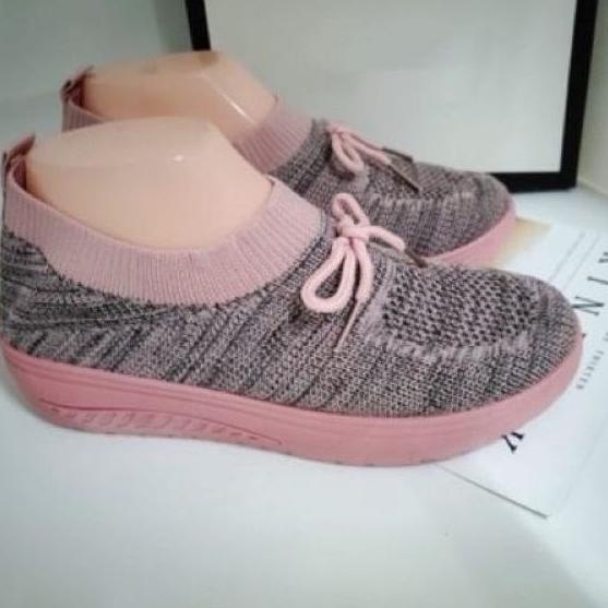SZGR Sepatu Svekes sepatu slip on sneakers wanita 669 Ori