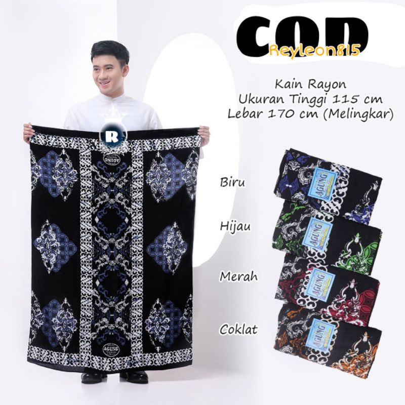 Sarung abg | sarung goyor motif seno kotak