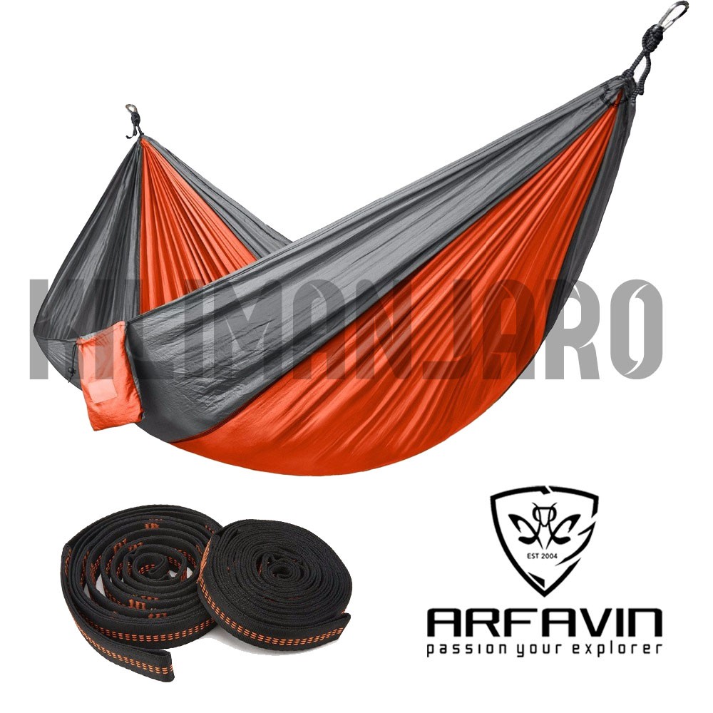 Hammock camping ayunan kombinasi 2 warna Kilimanjaro Hammock Outdoor