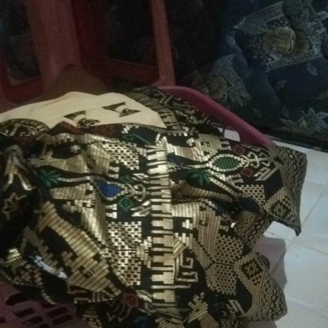 Couple Family Sarimbit Batik Naomi Melati Plus 2 Anak