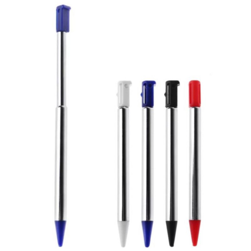 PAKET 4 PCS STYLUS TOUCH PEN NINTENDO 3DS REGULAR OLD 3DS KECIL METAL PEN STYLUS NINTENDO 3DS DSI NDSI OLD 3DS REGULER