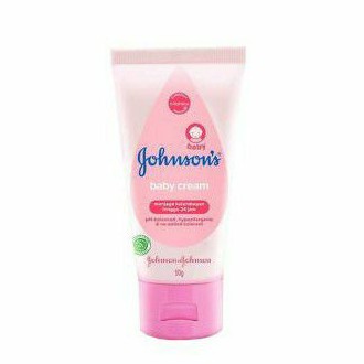Johnson's Baby Cream Tube - Krim Pelembab Bayi - Johnson Krim Bayi 50ml 100ml