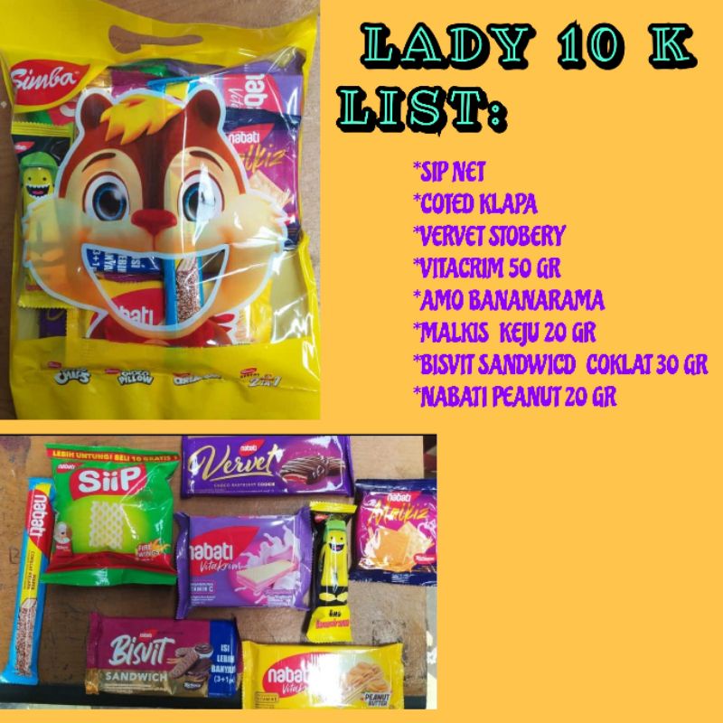 

Paket Lady Nabati 10k