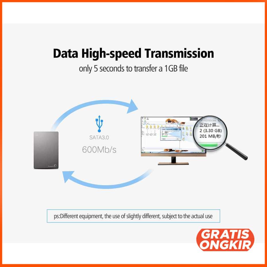 UGREEN Kabel SATA 3.0 HDD SSD 50cm