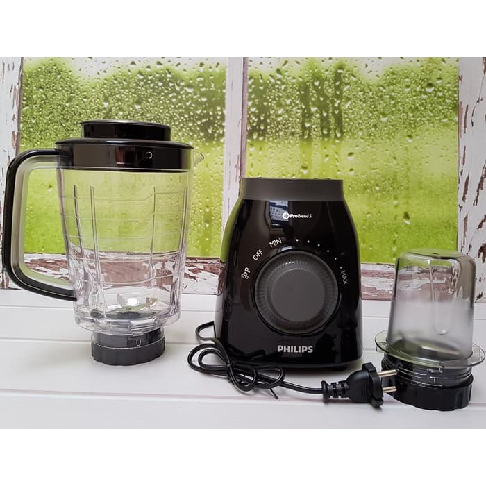 Promo PHILIPS BLENDER PLASTIC HR2157 PROBLEND5 SMOOTHIES   2LTR BONUS MILL Murah